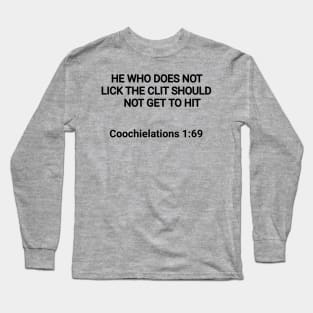 Coochielations 1:69 Long Sleeve T-Shirt